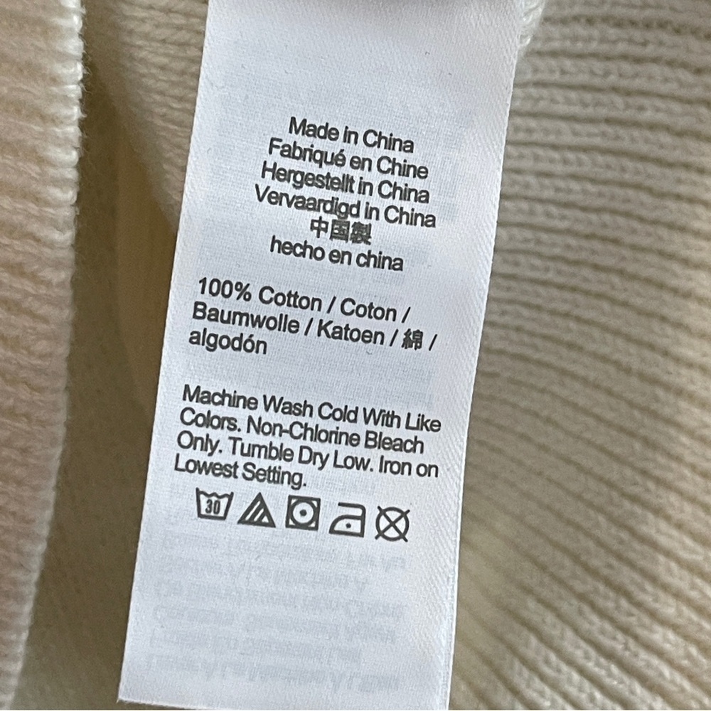 NWT CREWCUTS Girls White Mockneck Cable Knit Sweater in White (Flawed) - Picture 7 of 11